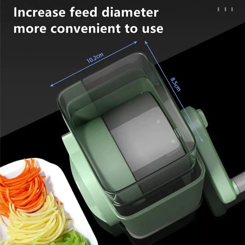 3 In 1 Manual Vegetable Slicer Potato Chopper Rotary Cheese Grater Veggie Chopper Peeler Maker Machine Kitchen Accessories Tools